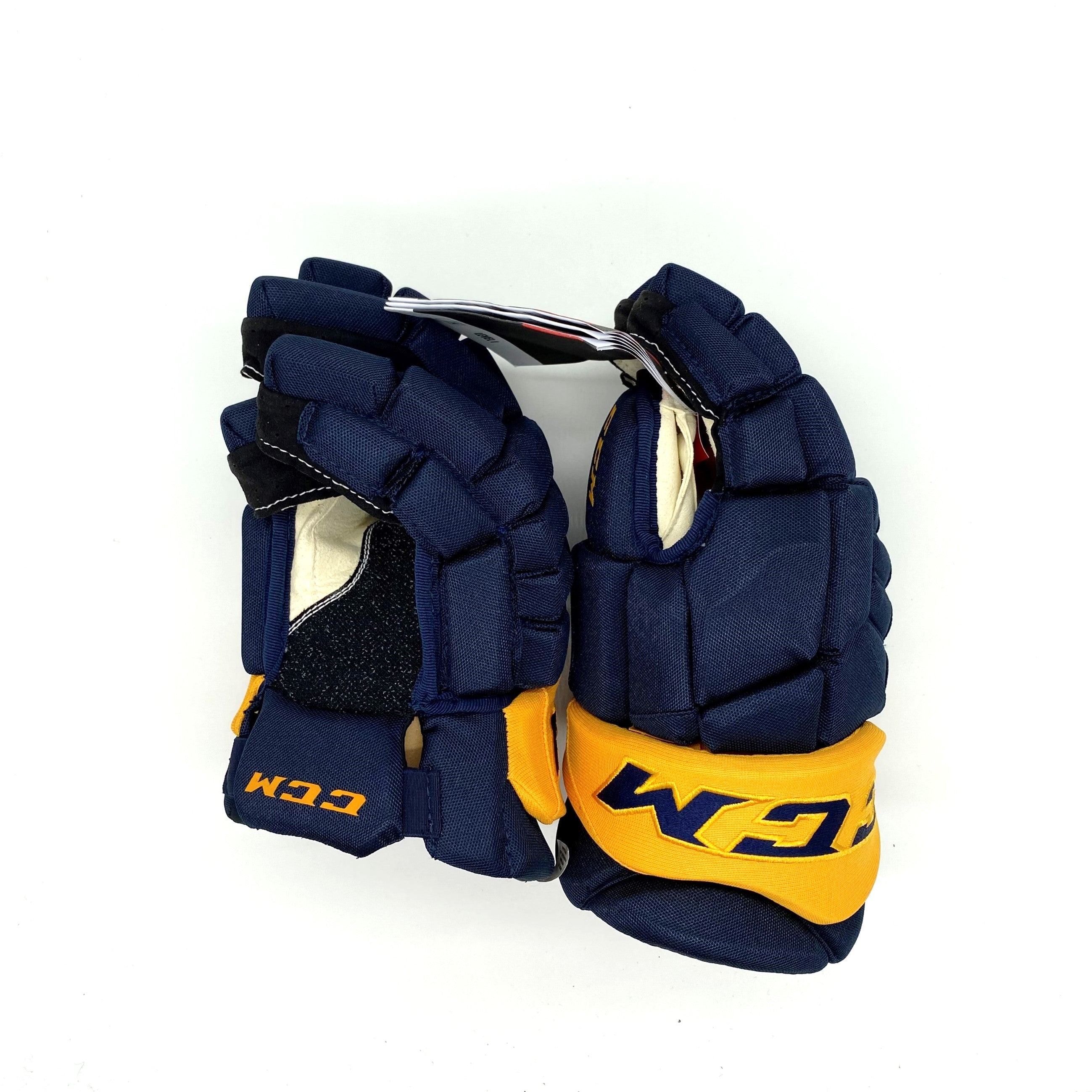 CCM HGJSCHL - Gant OHL Pro Stock (bleu marine/jaune)